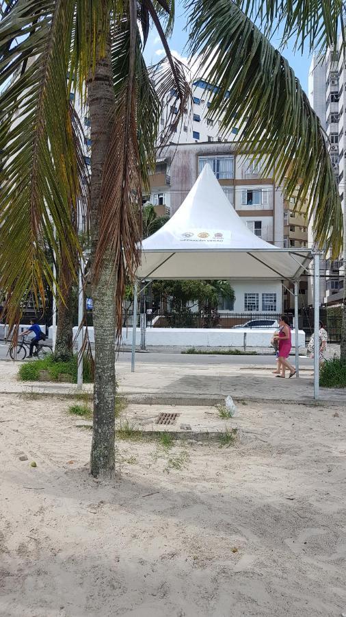 Pe Na Areia Gonzaguinha Sao Vicente Apartment Exterior foto